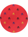 123-137 Rojo con Calaveras